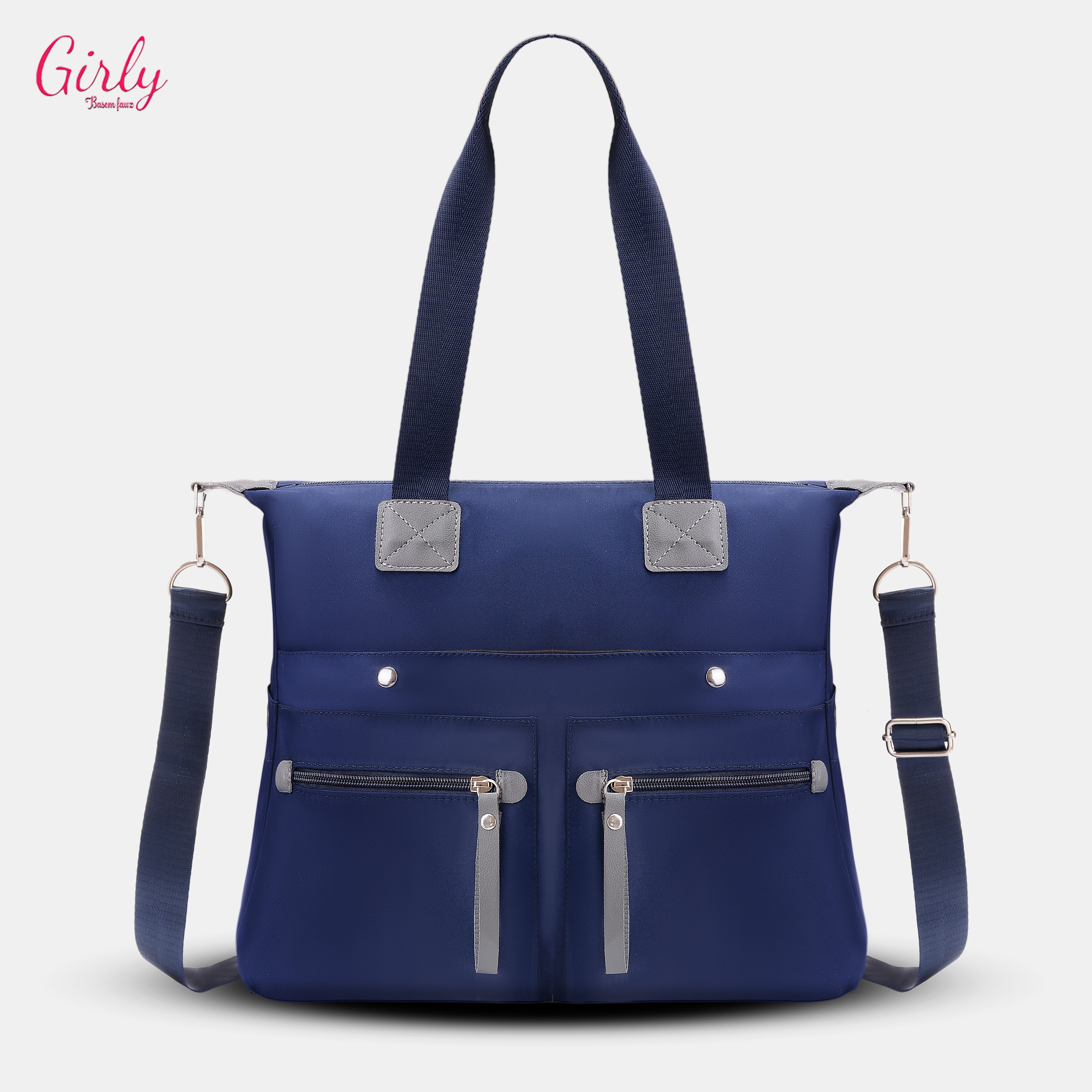 شنطة Girly ووتر بروف – المساحة اللي تستوعب يومك كله 👜✨