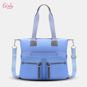 شنطة Girly ووتر بروف – المساحة اللي تستوعب يومك كله 👜✨