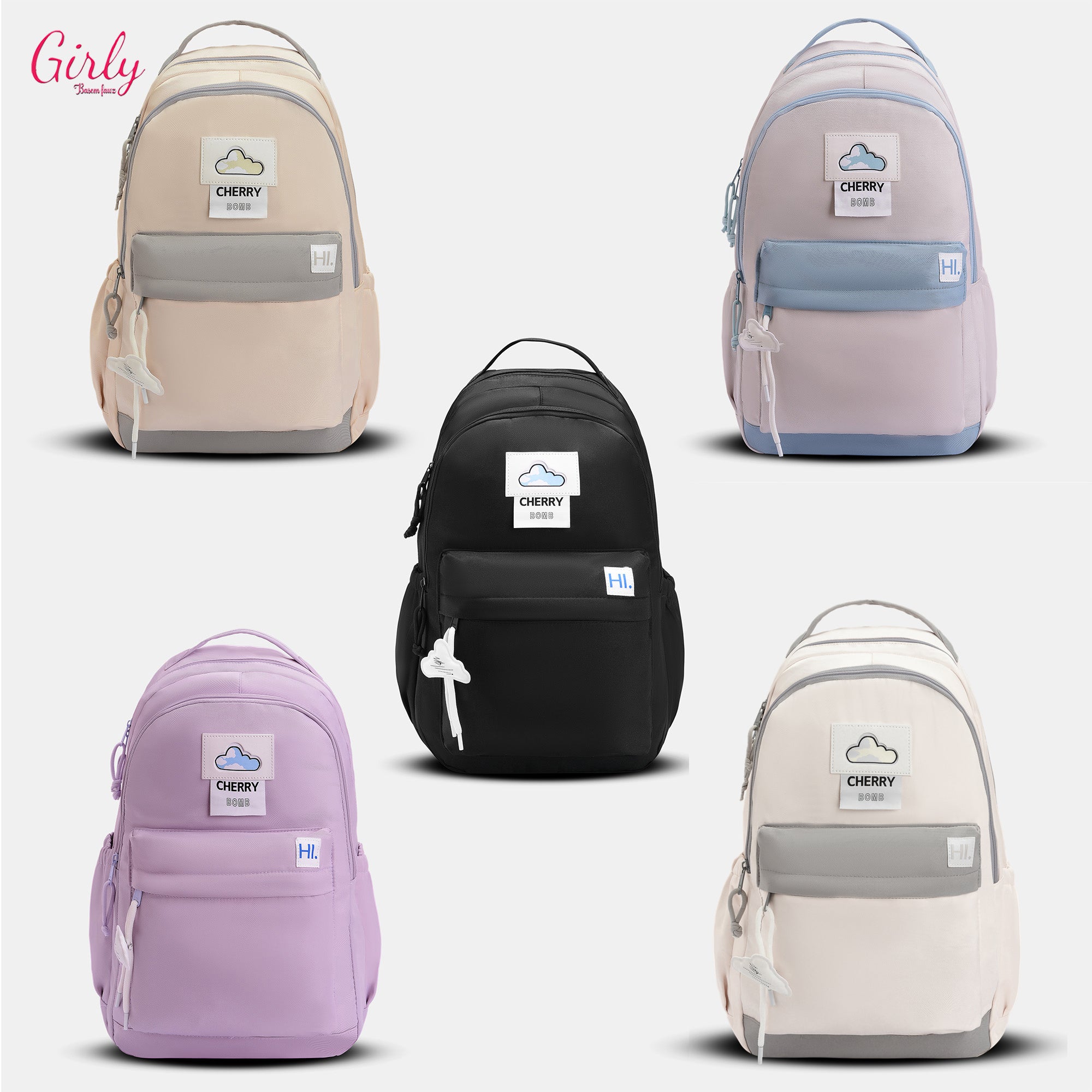 شنطة ظهر دراسية بتجمع بين العملية والبساطة في تصميم عصري 🎒