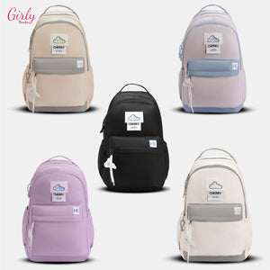 شنطة ظهر دراسية بتجمع بين العملية والبساطة في تصميم عصري 🎒