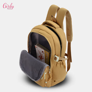 شنطة ظهر كيوت تنظم يومك الدراسي بخامة متينة وألوان كاجوال 🎒