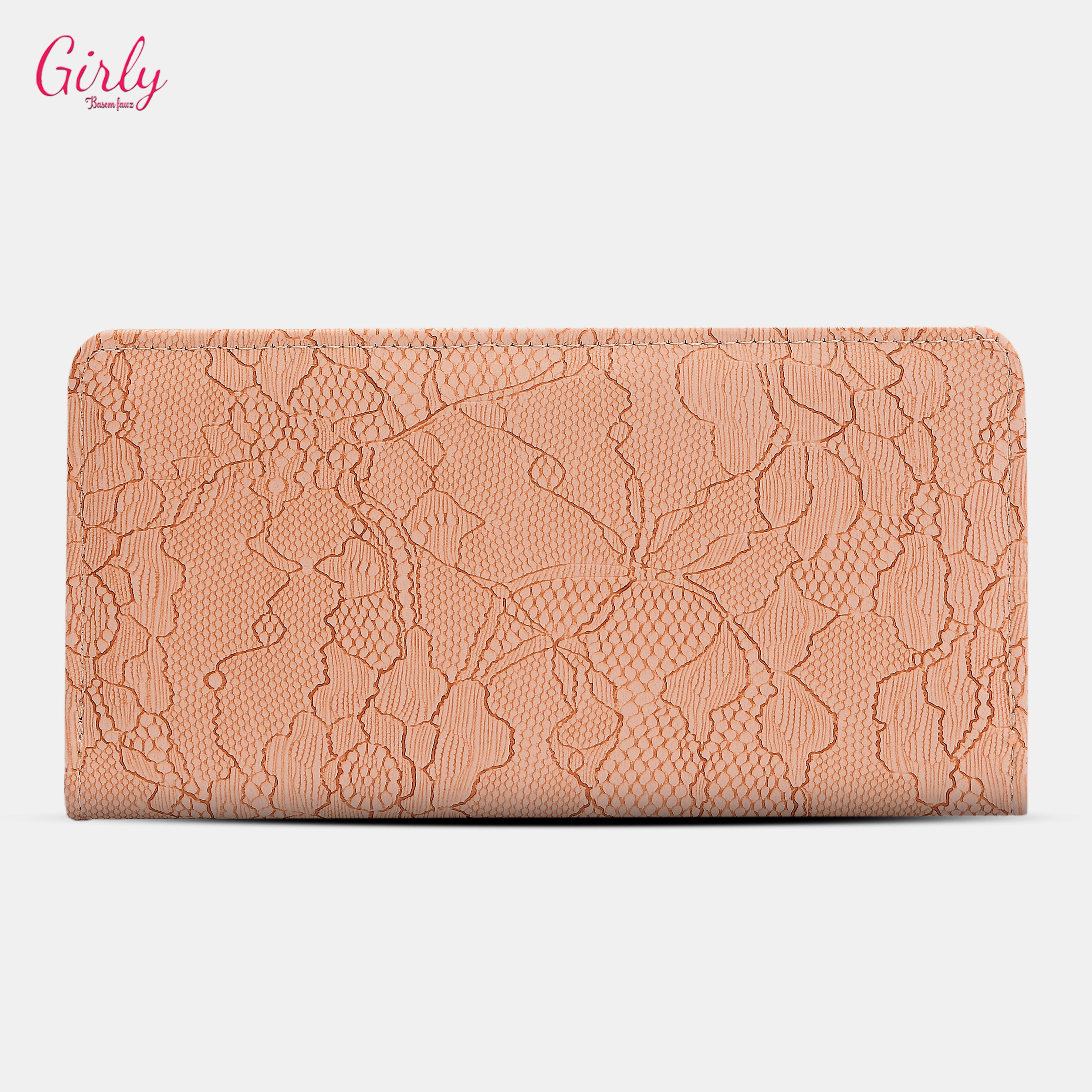 محفظة جلد بتفاصيل راقية – تصميم أنثوي عملي ✨