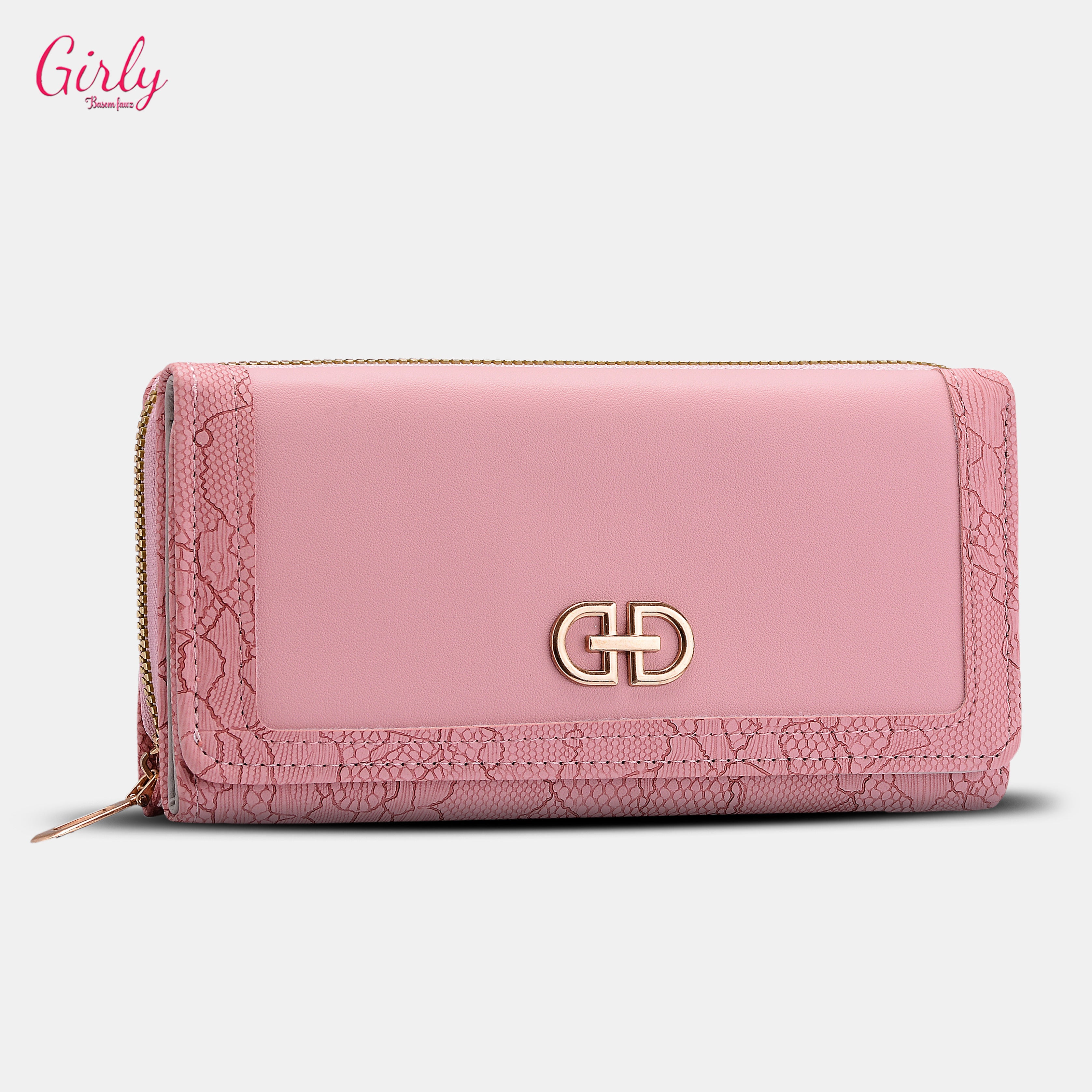 محفظة جلد بتفاصيل راقية – تصميم أنثوي عملي ✨