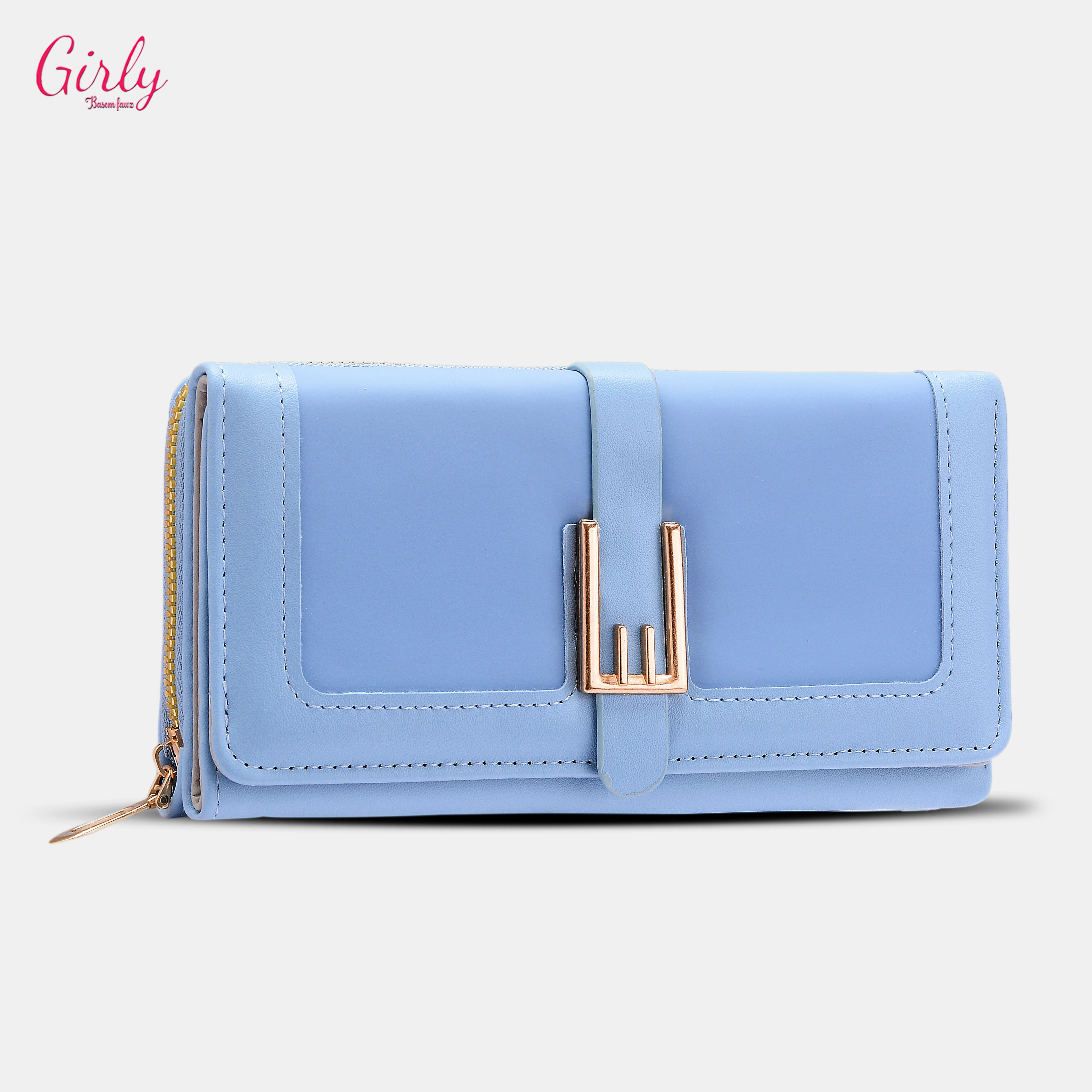 محفظة جلد طويلة بستايل أنثوي راقٍ من Girly