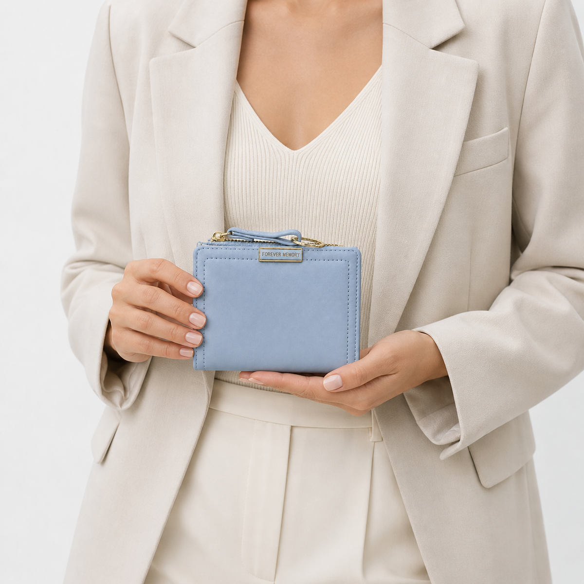 محفظة مستوردة ميني بتصميم عملي أنيق – Mini Smart Wallet