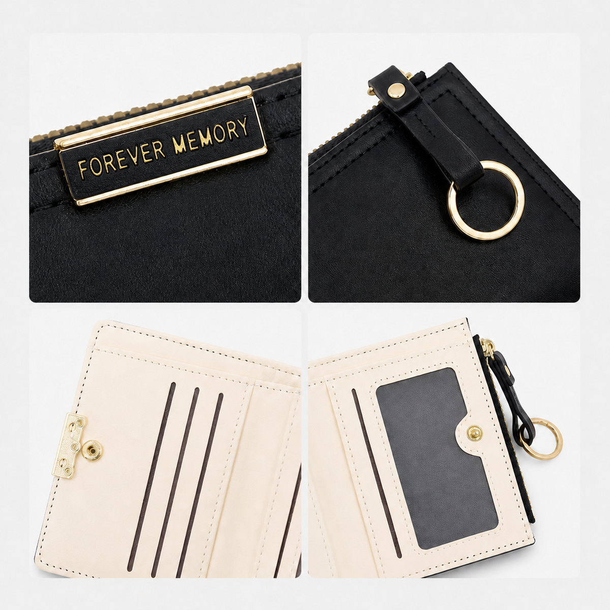 محفظة مستوردة ميني بتصميم عملي أنيق – Mini Smart Wallet