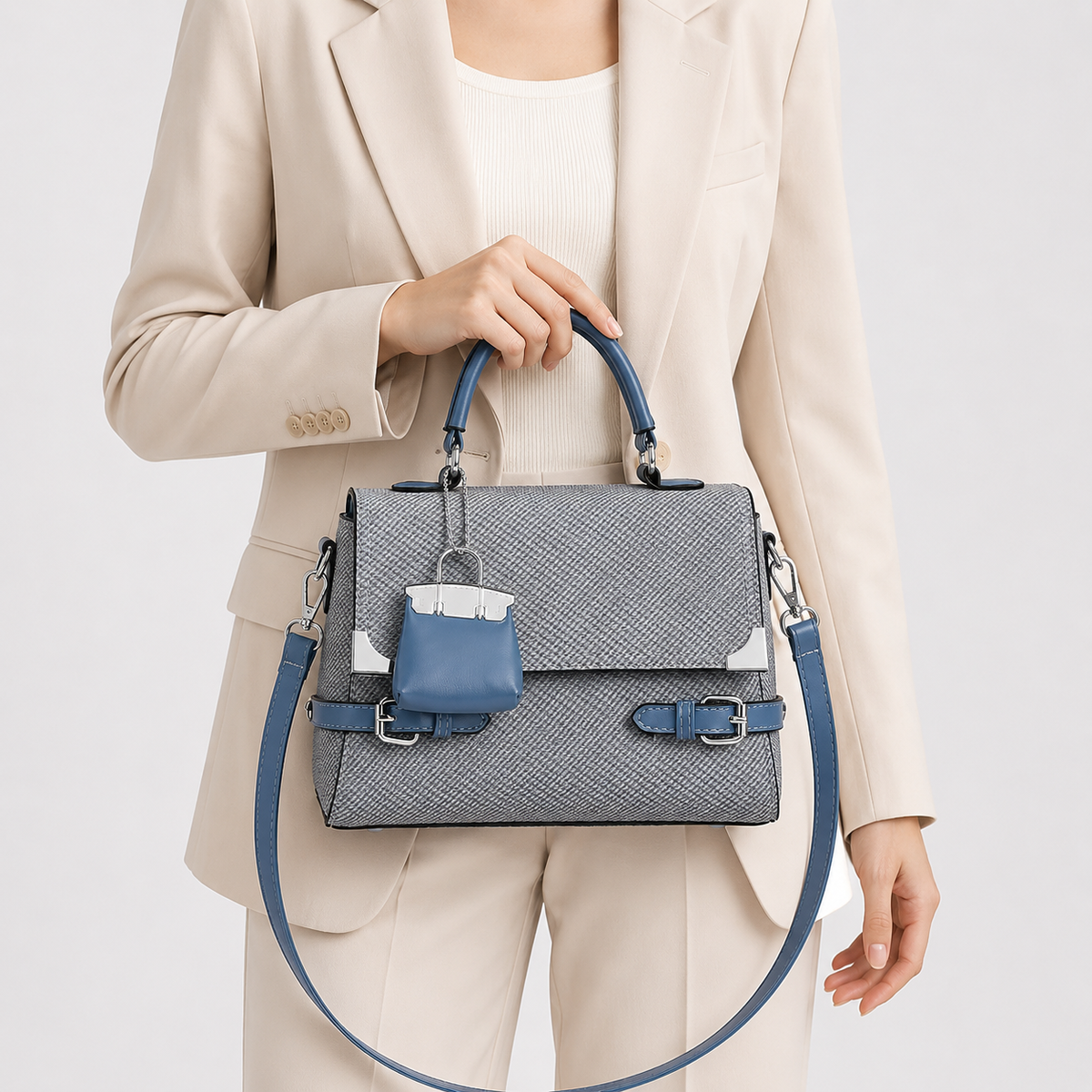 شنطة مستوردة Rich Elegance بتفاصيل راقية