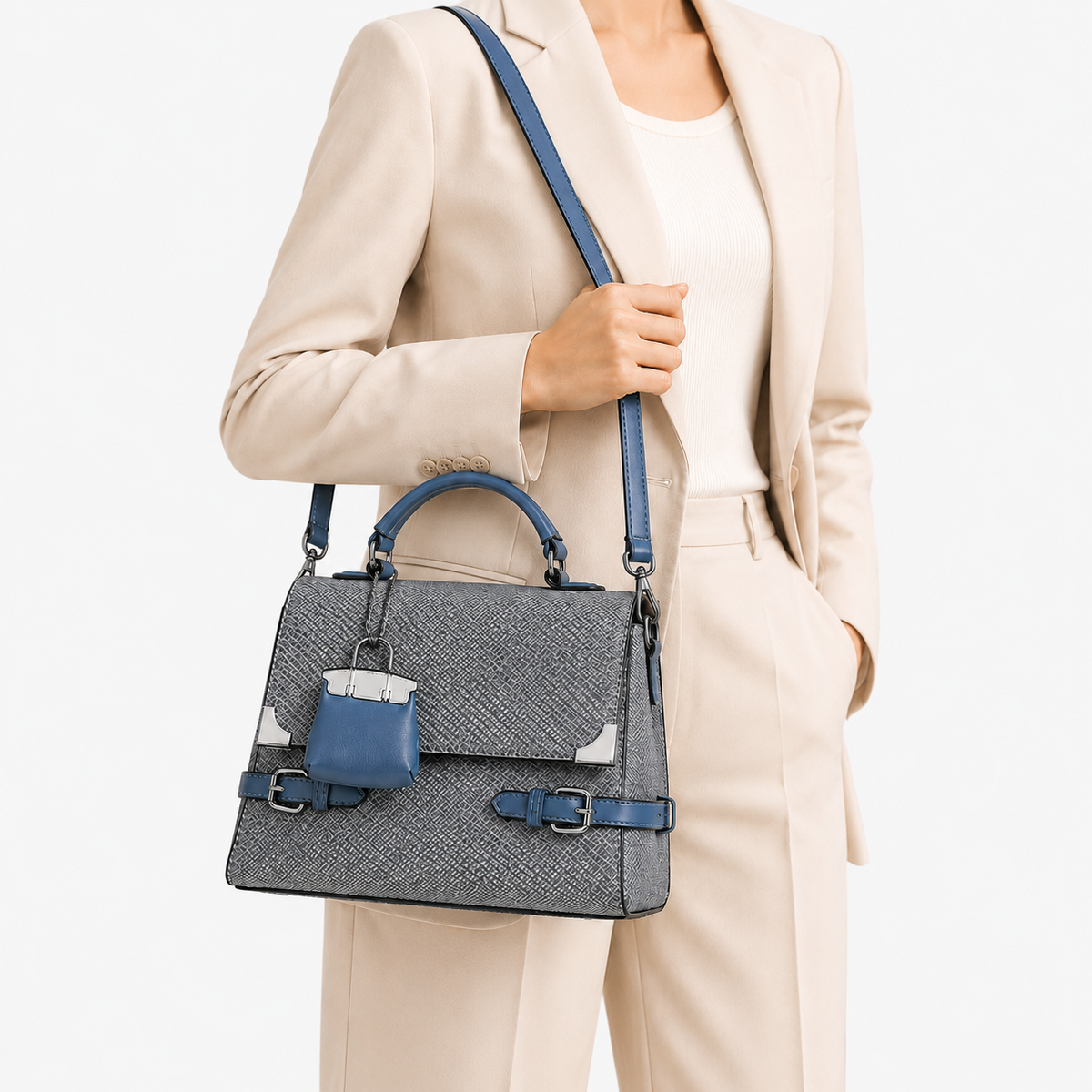 شنطة مستوردة Rich Elegance بتفاصيل راقية