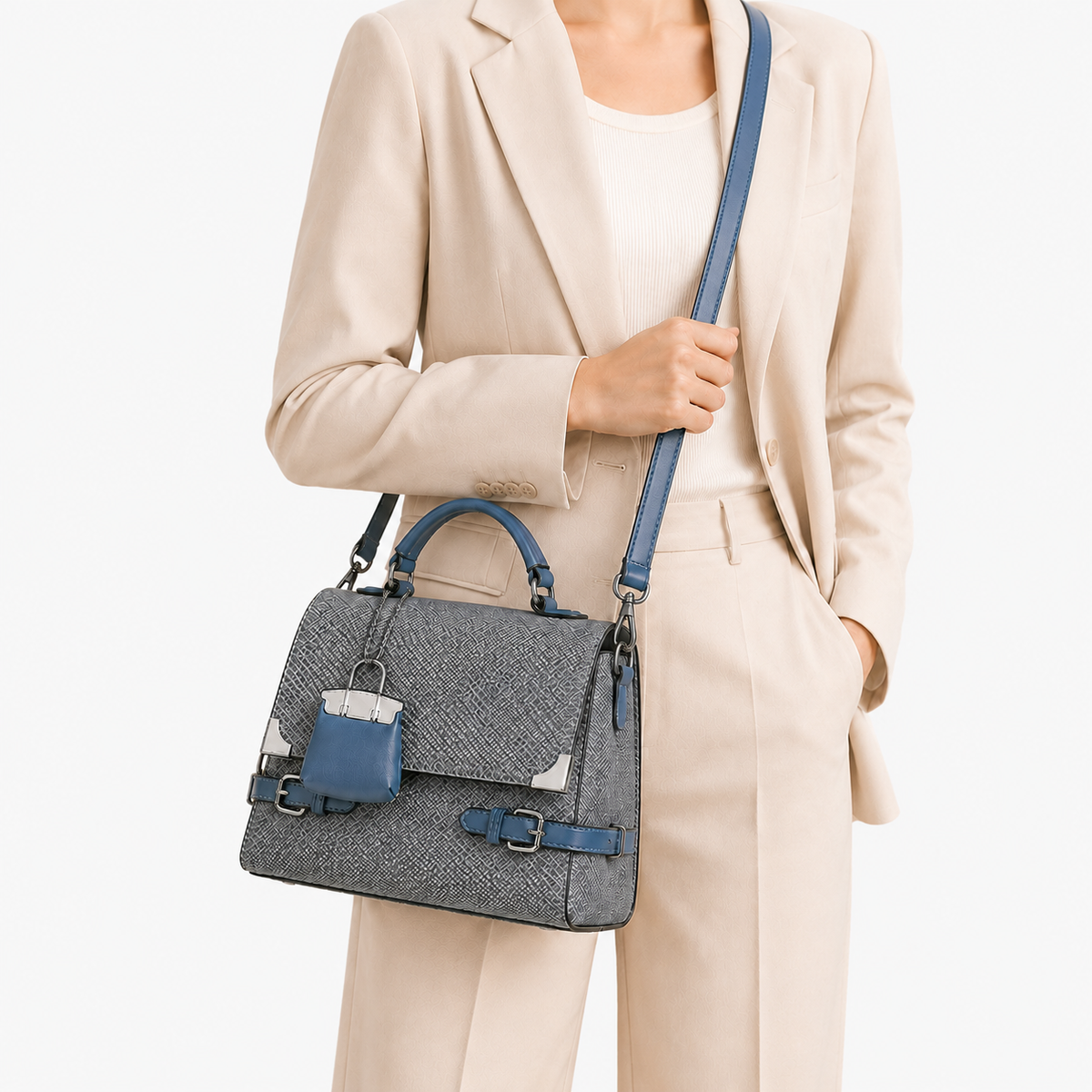 شنطة مستوردة Rich Elegance بتفاصيل راقية