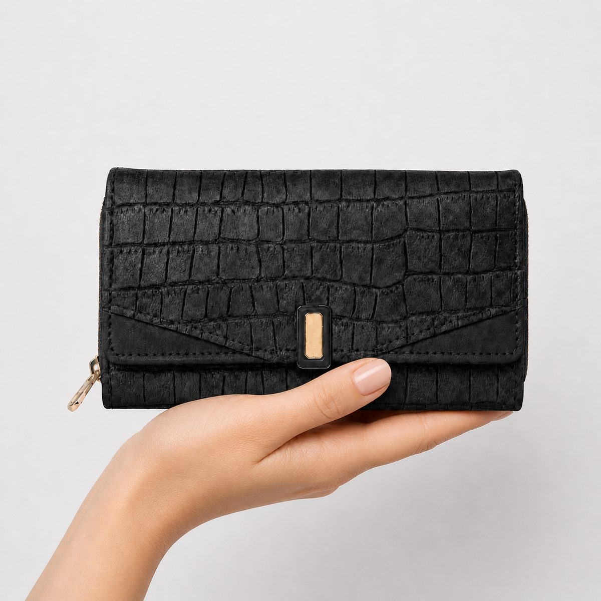 محفظة مستوردة Elegant Everyday Wallet بلمسة ناعمة 🤍