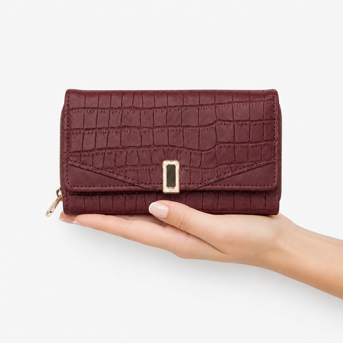 محفظة مستوردة Elegant Everyday Wallet بلمسة ناعمة 🤍