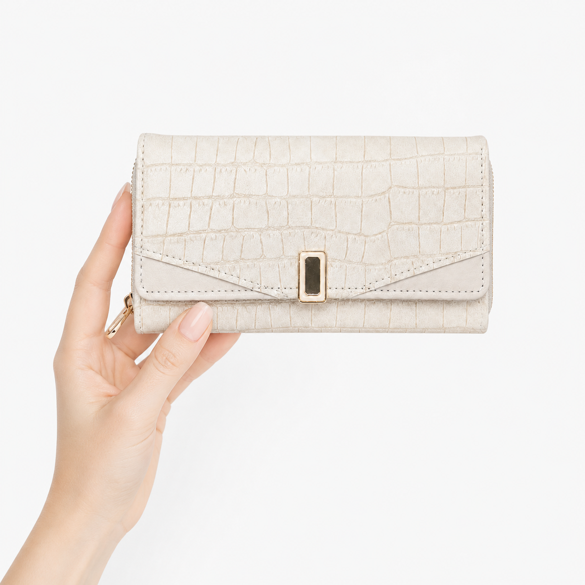 محفظة مستوردة Elegant Everyday Wallet بلمسة ناعمة 🤍