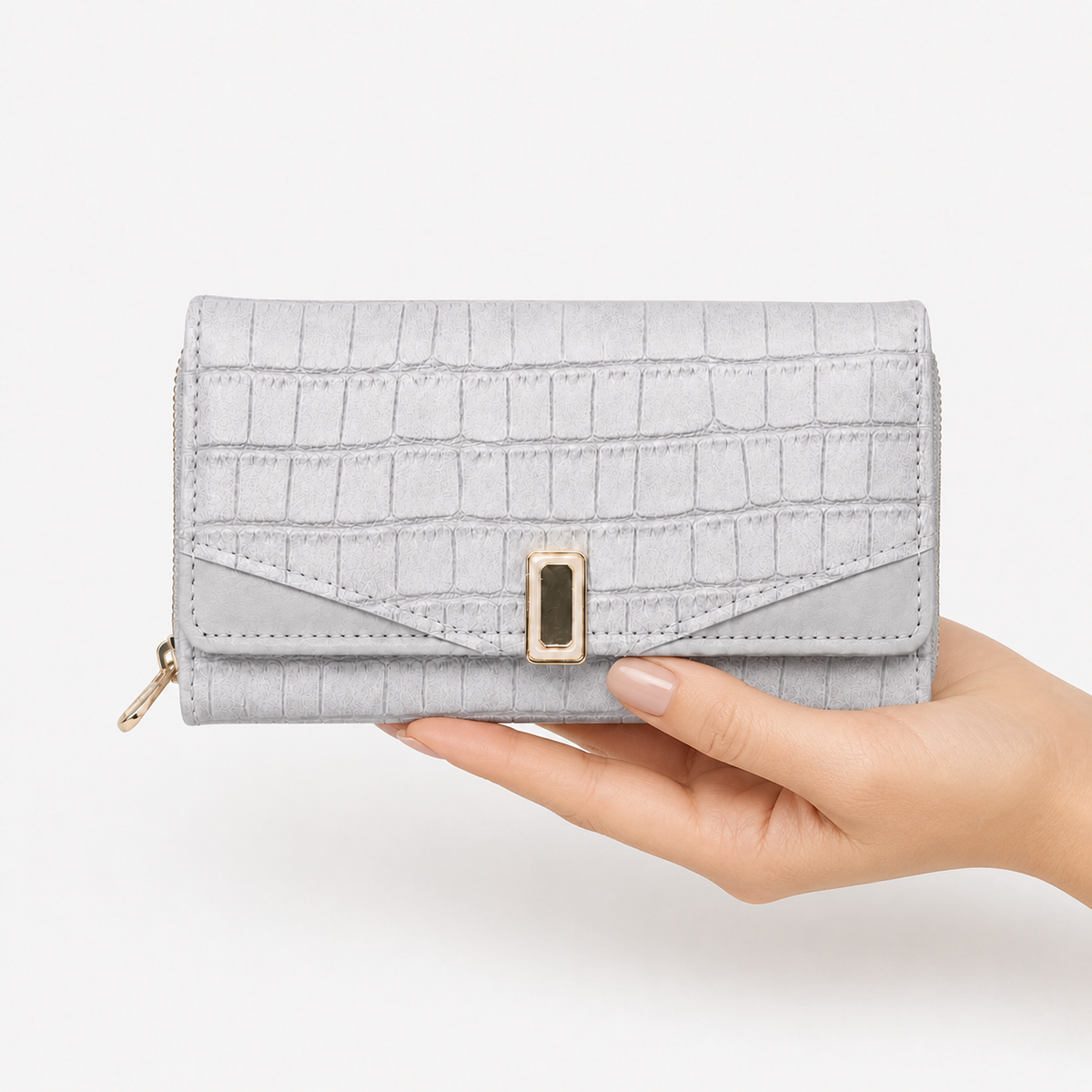 محفظة مستوردة Elegant Everyday Wallet بلمسة ناعمة 🤍