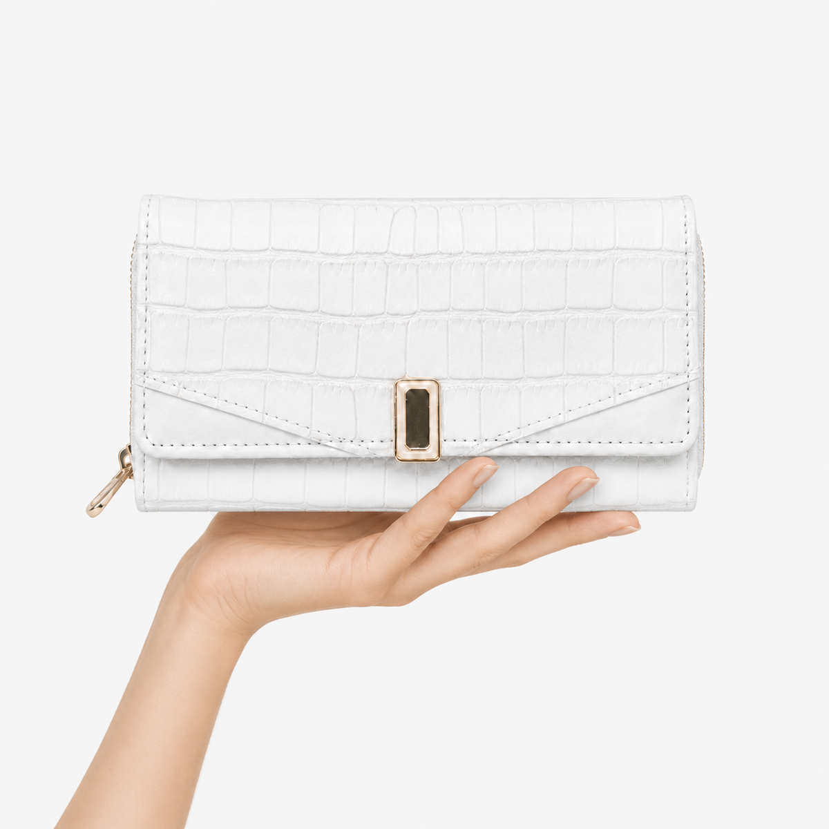 محفظة مستوردة Elegant Everyday Wallet بلمسة ناعمة 🤍