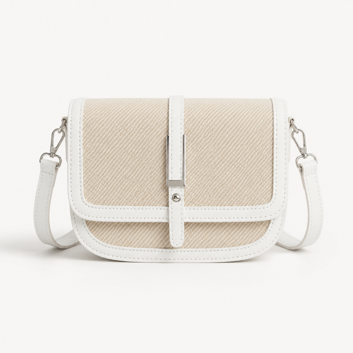 شنطة كروس مستوردة بتصميم شيك ومنسوج - Chic Woven Everyday Bag