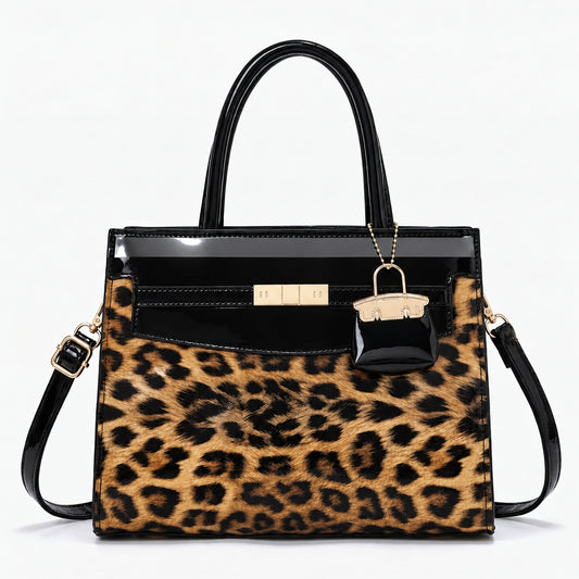 Luxury Leopard Handbag