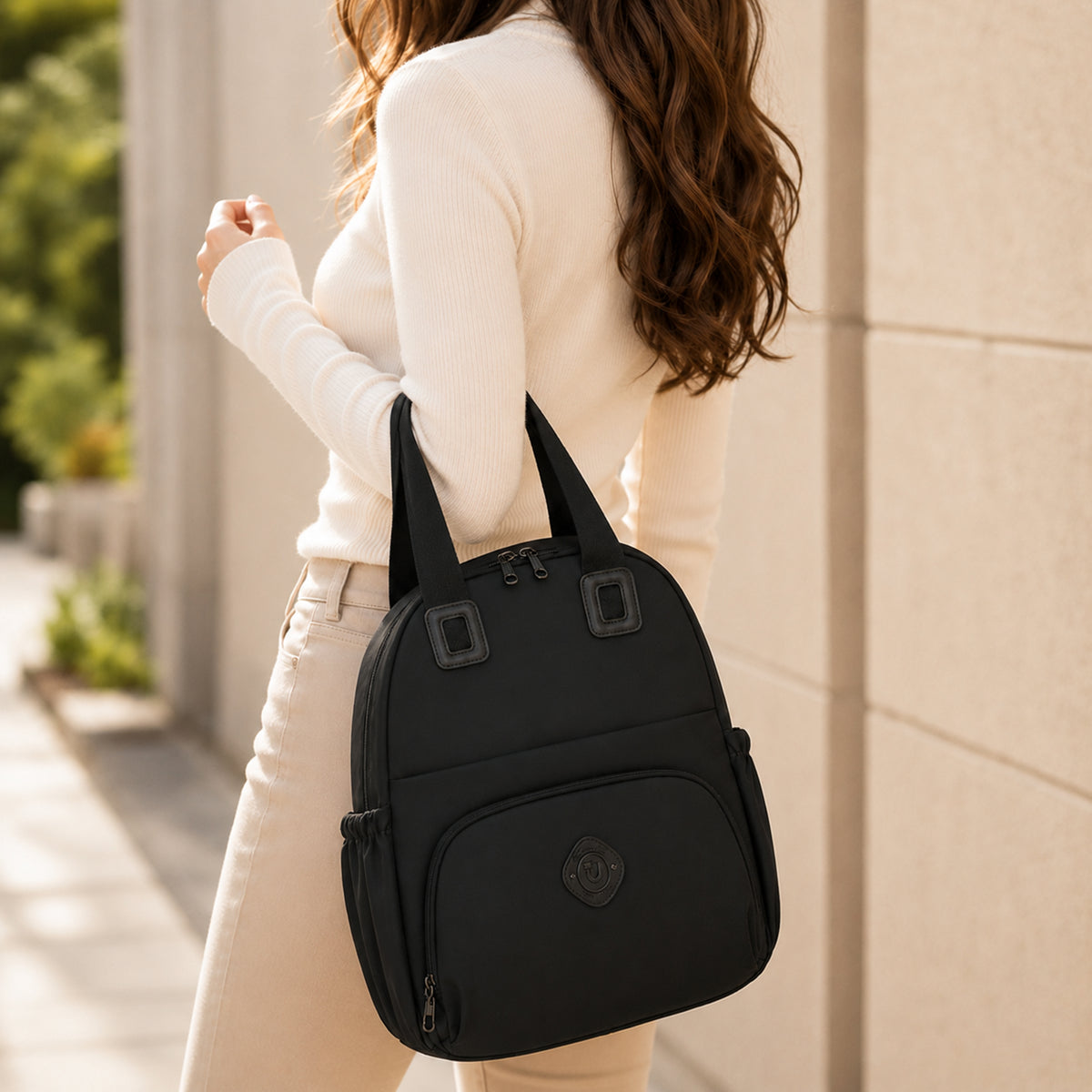 شنطة مستوردة عملية للجامعة والشغل والسفر | Everyday Multiway Bag