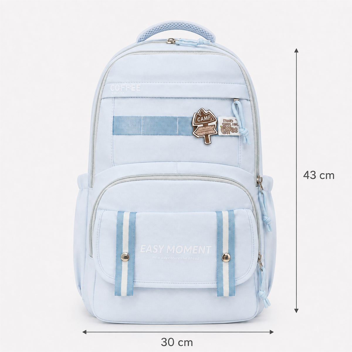 شنطة ظهر مدرسية مستوردة بتصميم كاجوال | Casual School Backpack
